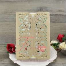 DIY Custom Laser Cut Wedding Invitation Cards Design 